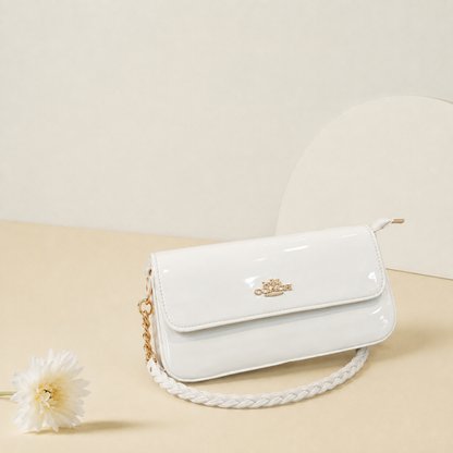 Glossy Chain Handbag
