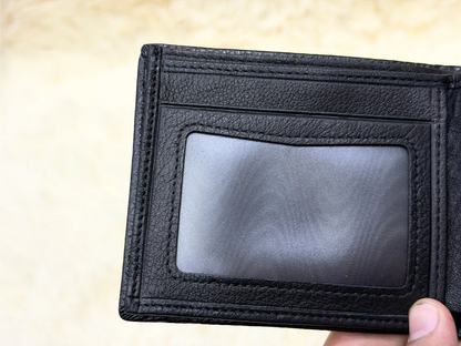 Gucci Black GG Monogram Bifold Wallet