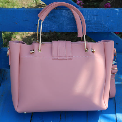 Blush Pink 5-Piece Handbag Set
