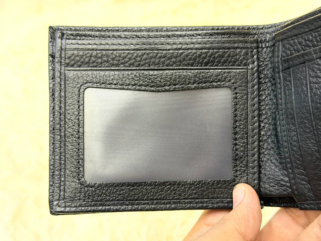 Louis Vuitton Black Embossed Monogram Wallet