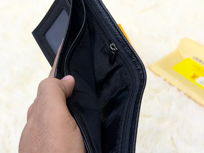 Louis Vuitton Black Embossed Monogram Wallet