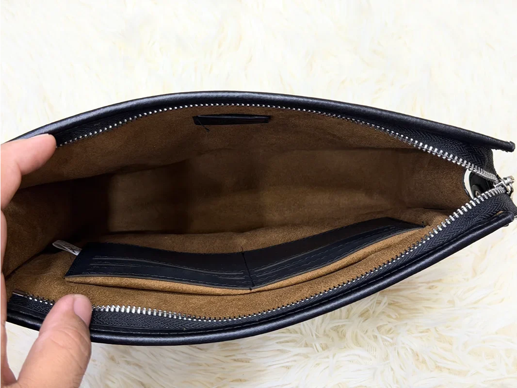Louis Vuitton Black Monogram Shadow Zip Pouch