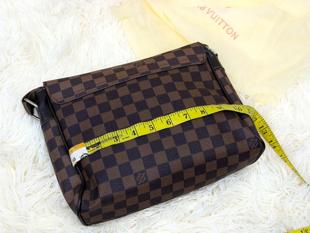 Louis Vuitton Damier Brown Double Compartment Messenger Bag