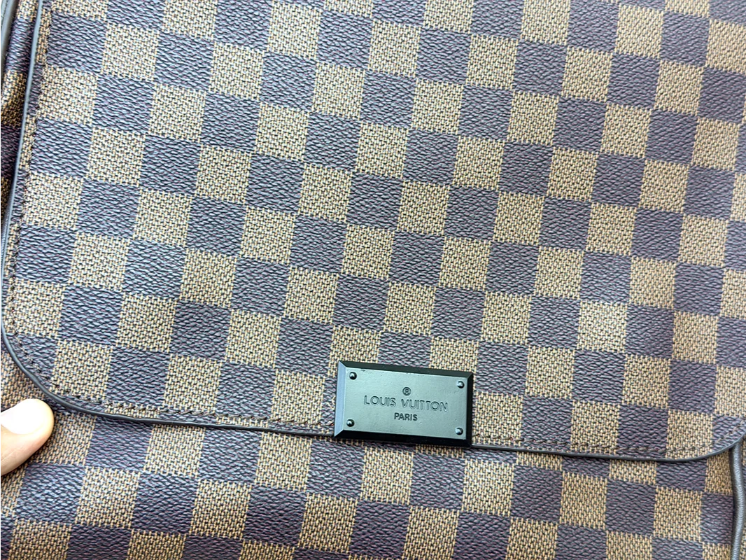 Louis Vuitton Damier Brown Flap Messenger Crossbody Bag