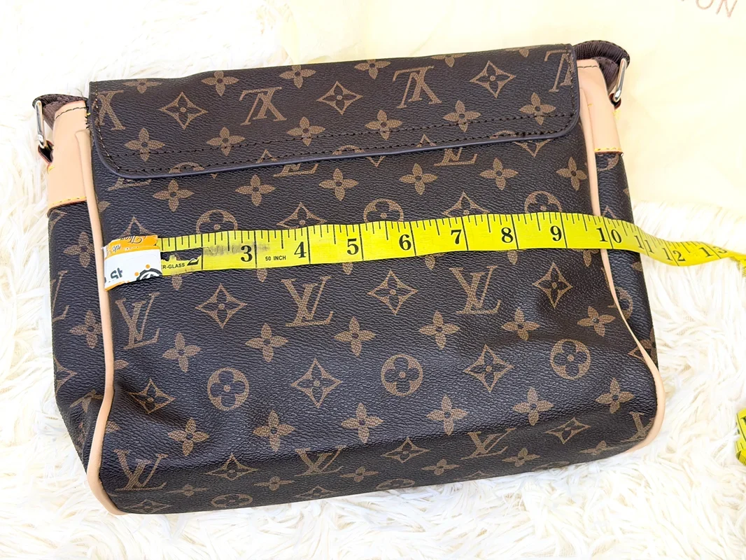 Louis Vuitton Monogram Flap Messenger Crossbody Bag