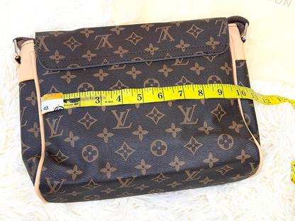 Louis Vuitton Monogram Flap Messenger Crossbody Bag