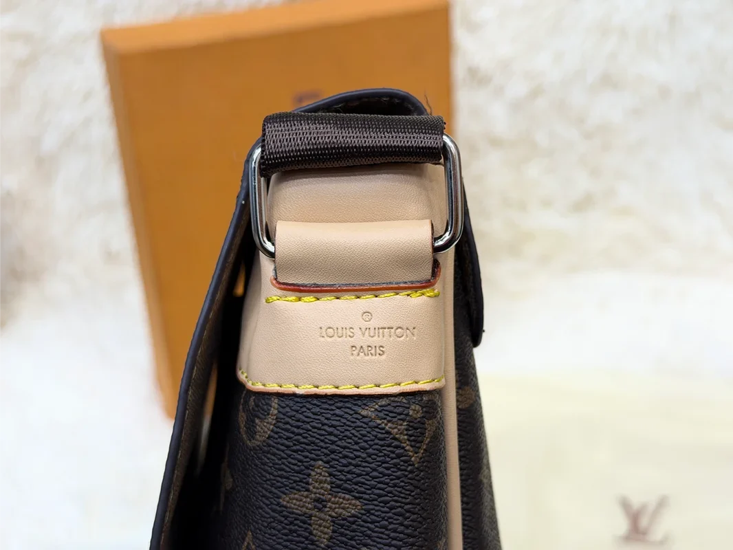 Louis Vuitton Monogram Flap Messenger Crossbody Bag