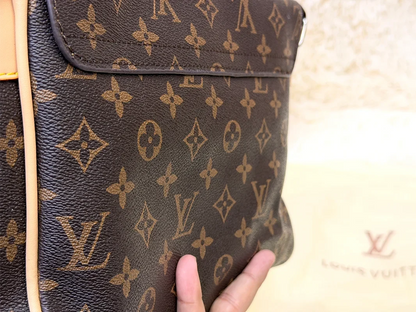 Louis Vuitton Monogram Flap Messenger Crossbody Bag