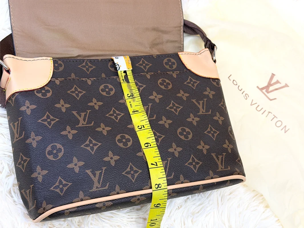 Louis Vuitton Monogram Flap Messenger Crossbody Bag