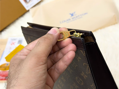 Louis Vuitton Monogram Graphic Black Zip Pouch