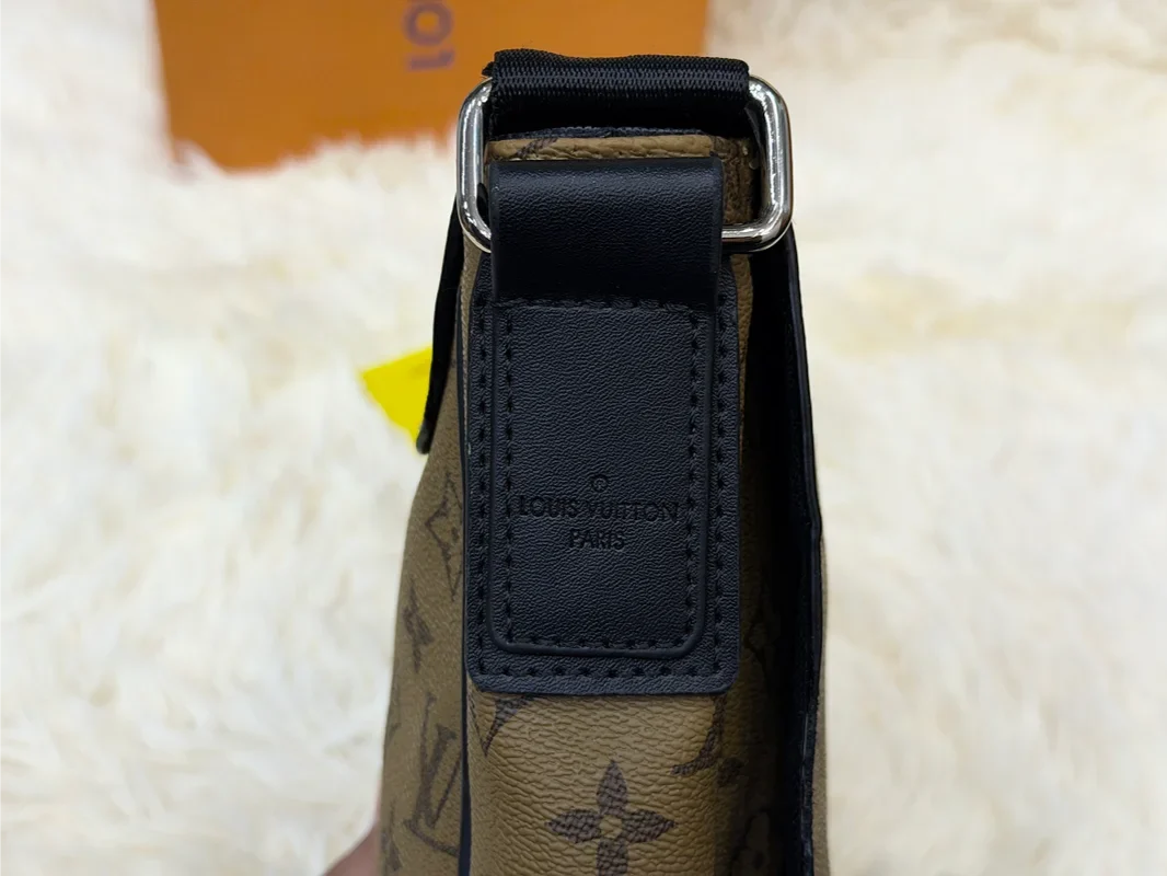 Louis Vuitton Monogram Khaki Double Compartment Messenger Bag