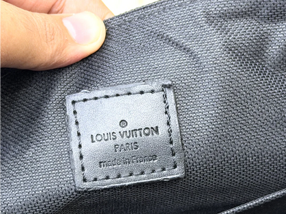 Louis Vuitton Monogram Khaki Double Compartment Messenger Bag