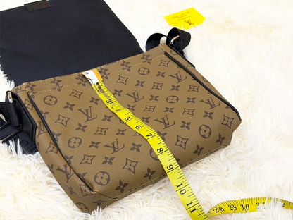 Louis Vuitton Monogram Khaki Double Compartment Messenger Bag