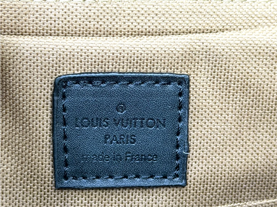 Louis Vuitton Monogram Khaki Flap Messenger Crossbody Bag