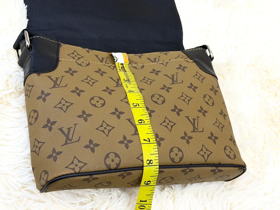 Louis Vuitton Monogram Khaki Messenger Crossbody Bag