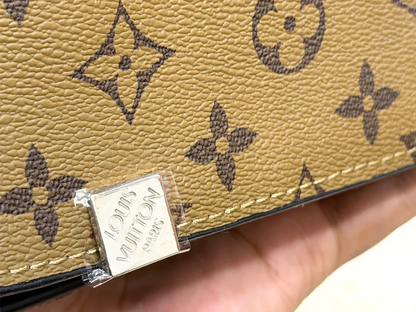 Louis Vuitton Monogram Khaki Messenger Crossbody Bag