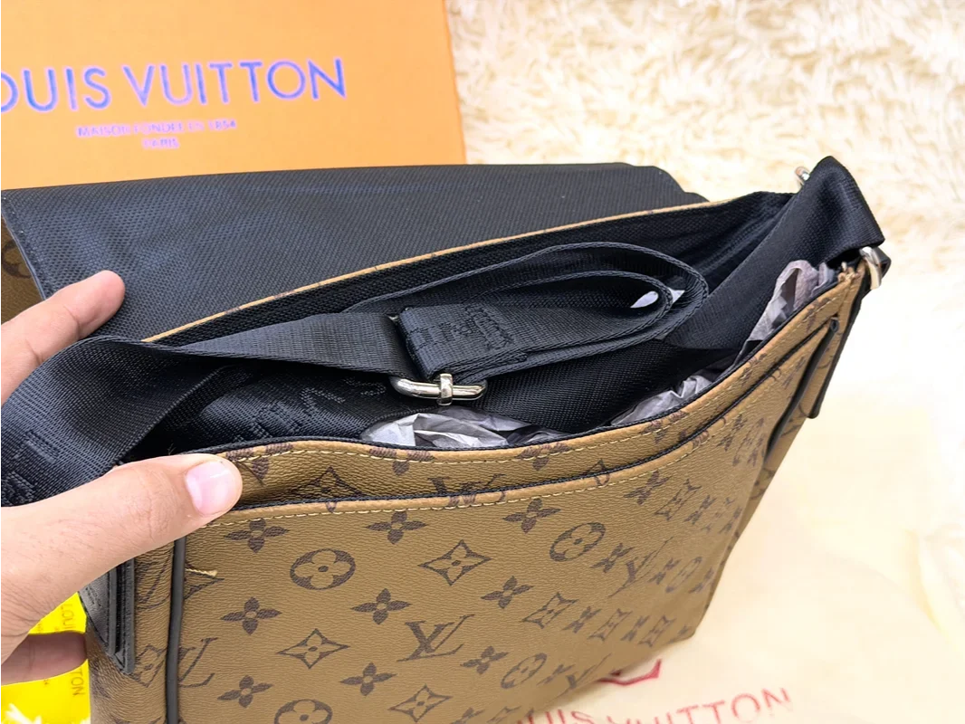 Louis Vuitton Monogram Messenger Crossbody Bag