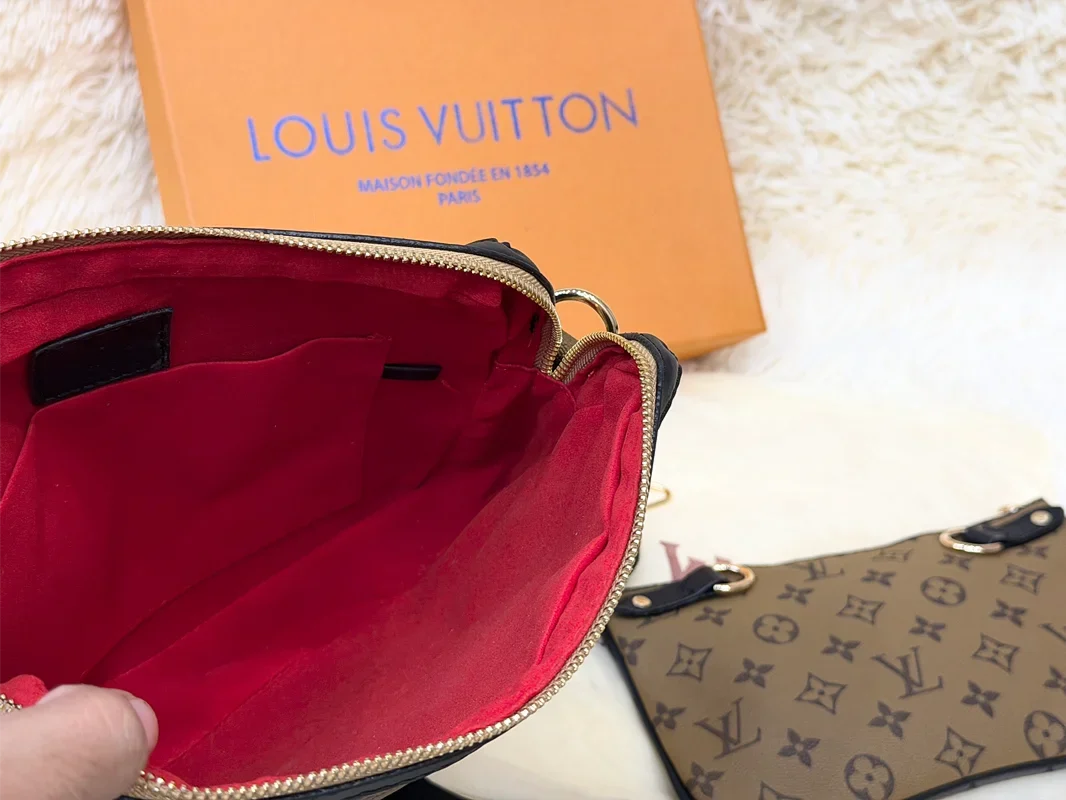 Louis Vuitton Monogram Multi-Pouch Crossbody Bag Set