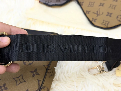Louis Vuitton Monogram Multi-Pouch Crossbody Bag Set