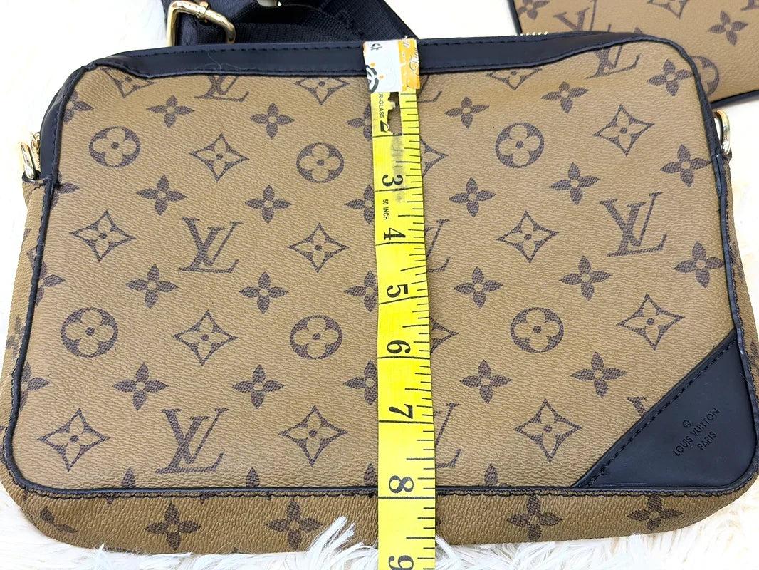 Louis Vuitton Monogram Multi-Pouch Crossbody Bag Set