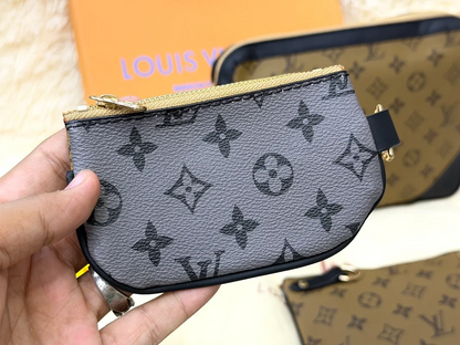 Louis Vuitton Monogram Multi-Pouch Crossbody Bag Set