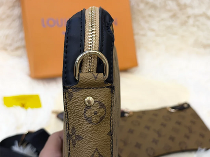 Louis Vuitton Monogram Multi-Pouch Crossbody Bag Set
