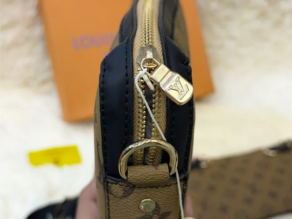 Louis Vuitton Monogram Multi-Pouch Crossbody Bag Set