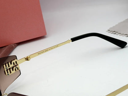 Miu Miu SMU54Y Brown Gradient Sunglasses