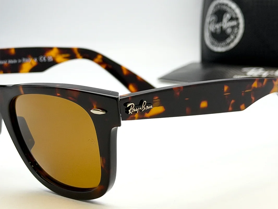 Ray-Ban RB2140 Tortoise Square Frame Sunglasses