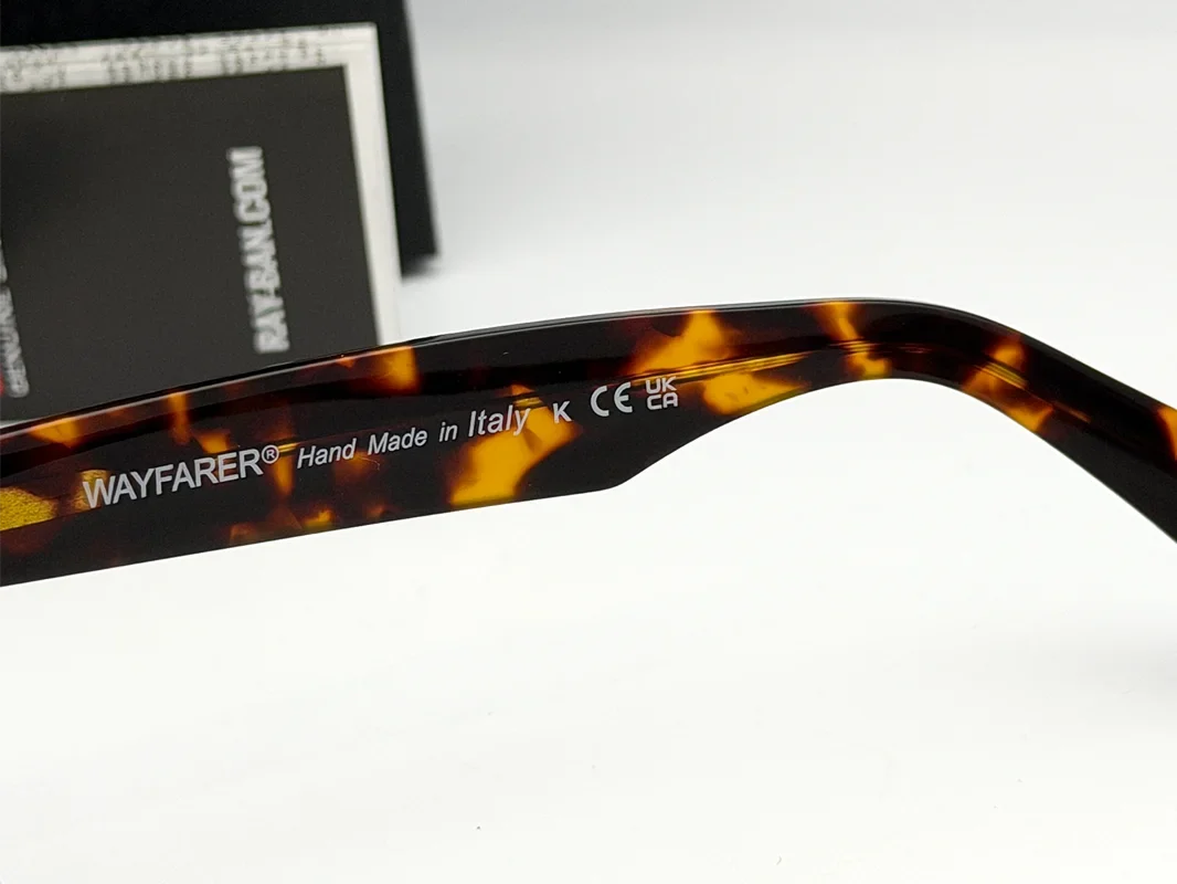 Ray-Ban RB2140 Tortoise Square Frame Sunglasses