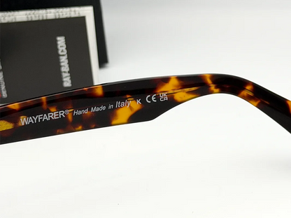 Ray-Ban RB2140 Tortoise Square Frame Sunglasses