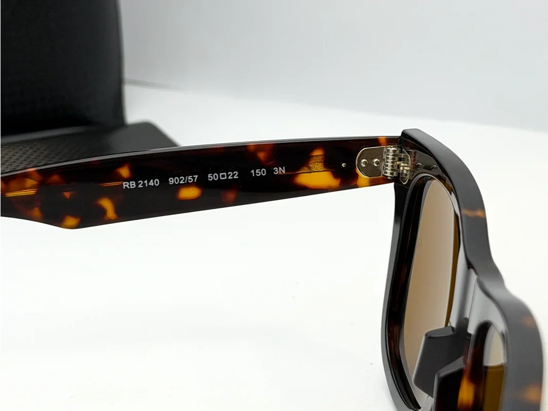 Ray-Ban RB2140 Tortoise Square Frame Sunglasses
