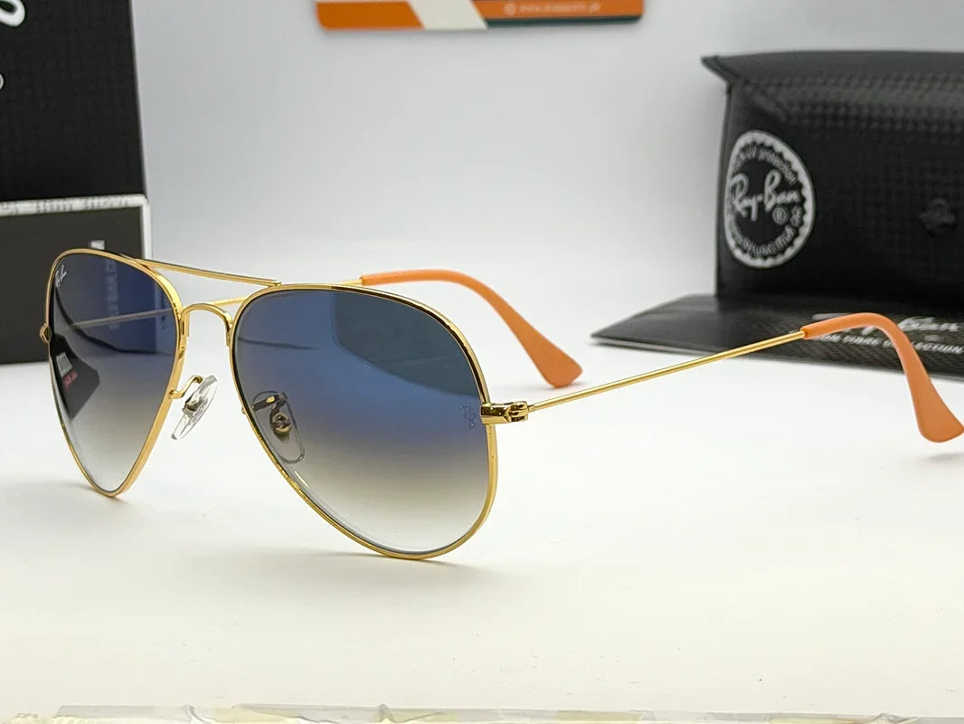 Ray-Ban RB3025 58mm Aviator Gradient Sunglasses