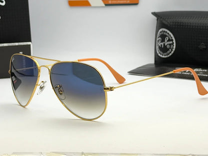 Ray-Ban RB3025 58mm Aviator Gradient Sunglasses