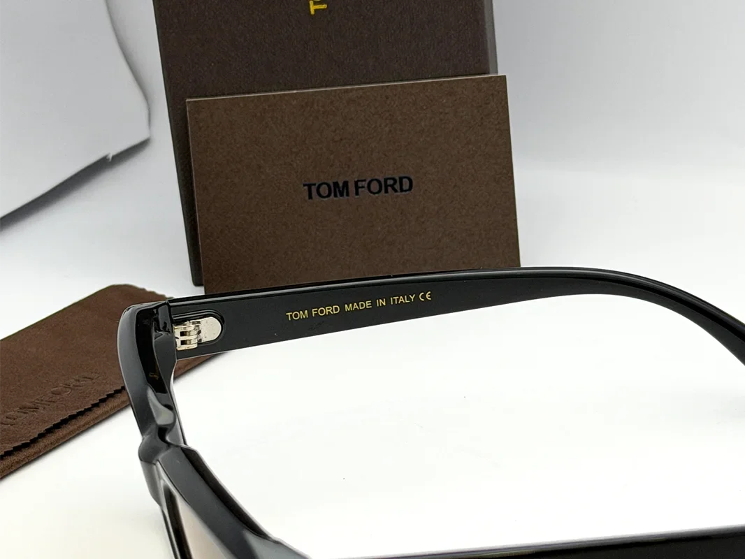 Tom Ford TF1304 Black Tortoise Photochromic Rectangular Sunglasses