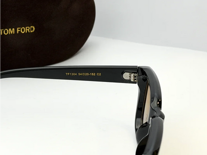 Tom Ford TF1304 Black Tortoise Photochromic Rectangular Sunglasses