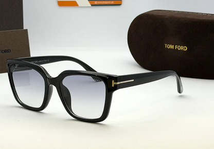 Tom Ford 1305X Black Gradient Photochromic Rectangular Sunglasses