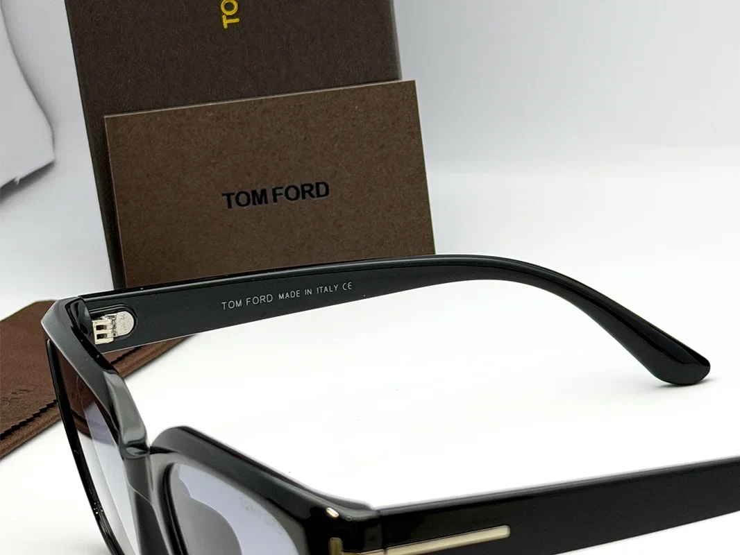 Tom Ford 1305X Black Gradient Photochromic Rectangular Sunglasses
