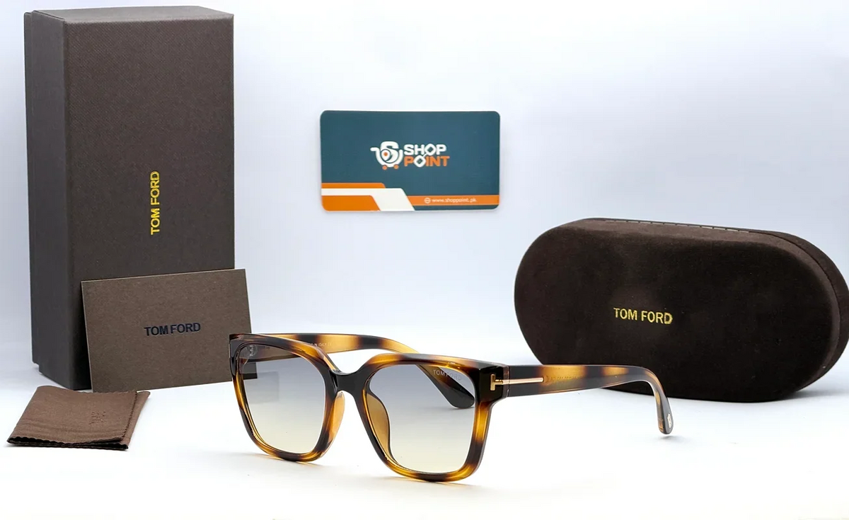 Tom Ford 1305X Tortoise Brown Gradient Photochromic Sunglasses
