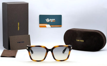 Tom Ford 1305X Tortoise Brown Gradient Photochromic Sunglasses