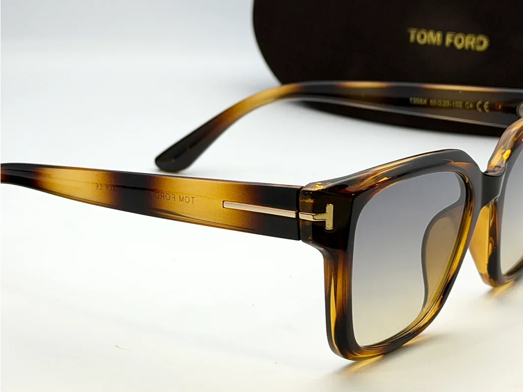 Tom Ford 1305X Tortoise Brown Gradient Photochromic Sunglasses