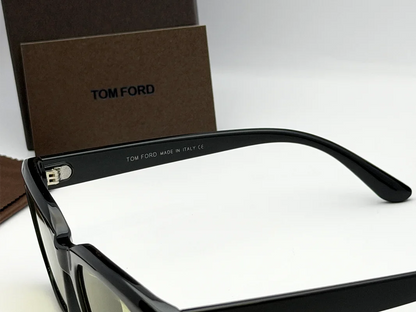 Tom Ford 1309X Black Frame Green Lens Photochromic Sunglasses