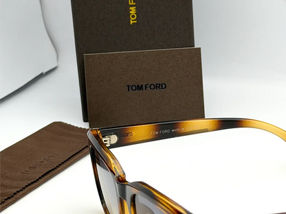 Tom Ford 1309X Tortoise Brown Gradient Photochromic Sunglasses