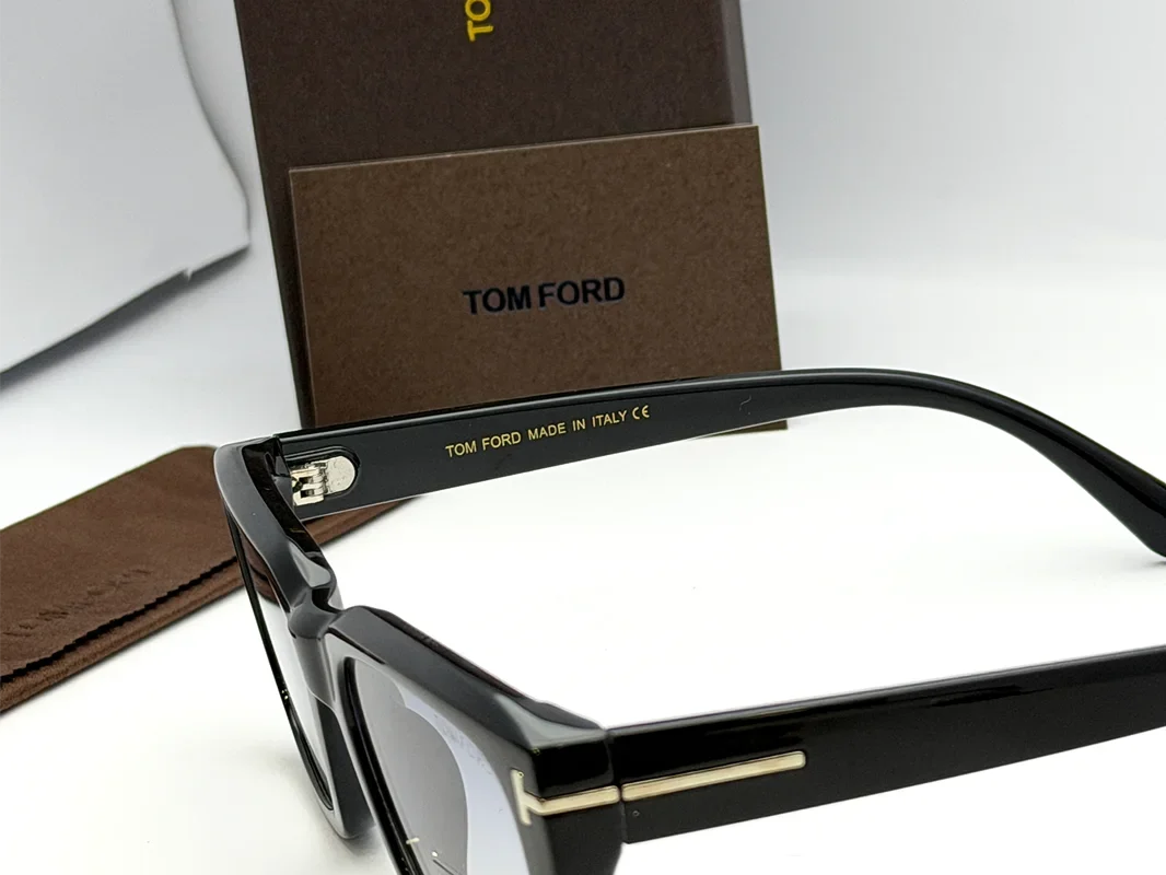 Tom Ford TF1304 Black Square Frame Photochromic Eyewear