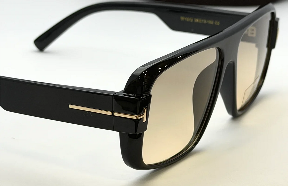 Tom Ford TF1312 Black Frame Beige Photochromic Sunglasses