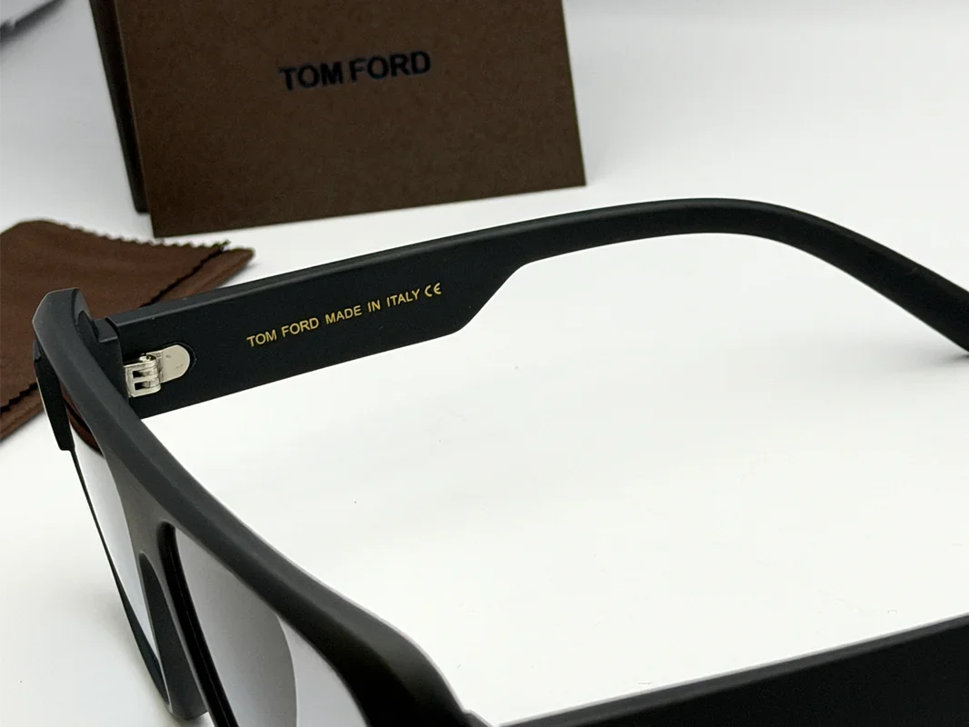 Tom Ford TF1312 Black Square Frame Photochromic Sunglasses