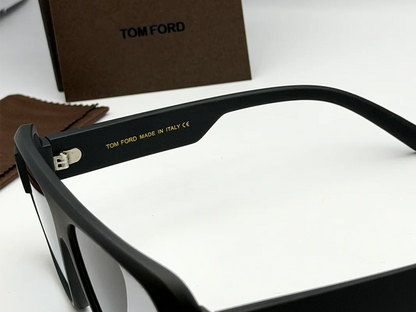 Tom Ford TF1312 Black Square Frame Photochromic Sunglasses