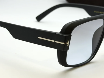 Tom Ford TF1312 Black Square Frame Photochromic Sunglasses