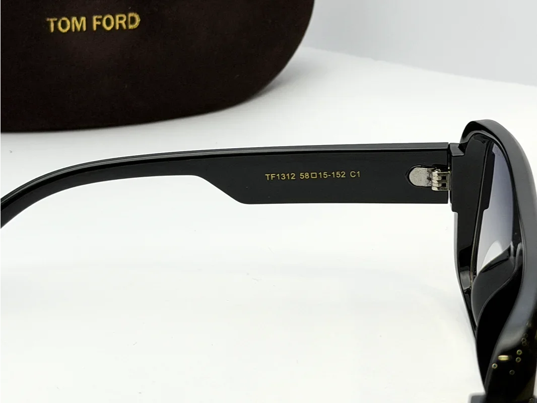 Tom Ford TF1312 Black Square Photochromic Sunglasses