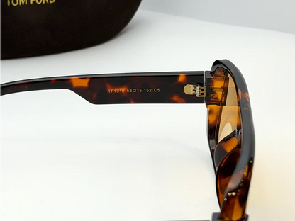 Tom Ford TF1312 Tortoise Frame Beige Photochromic Sunglasses